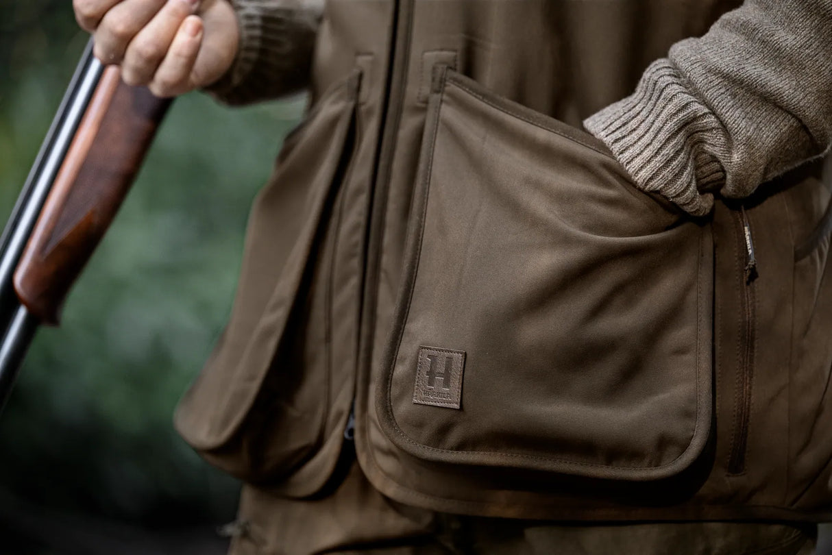 HARKILA Skye Shooting Waistcoat - Mens - Willow Green / Shadow Brown