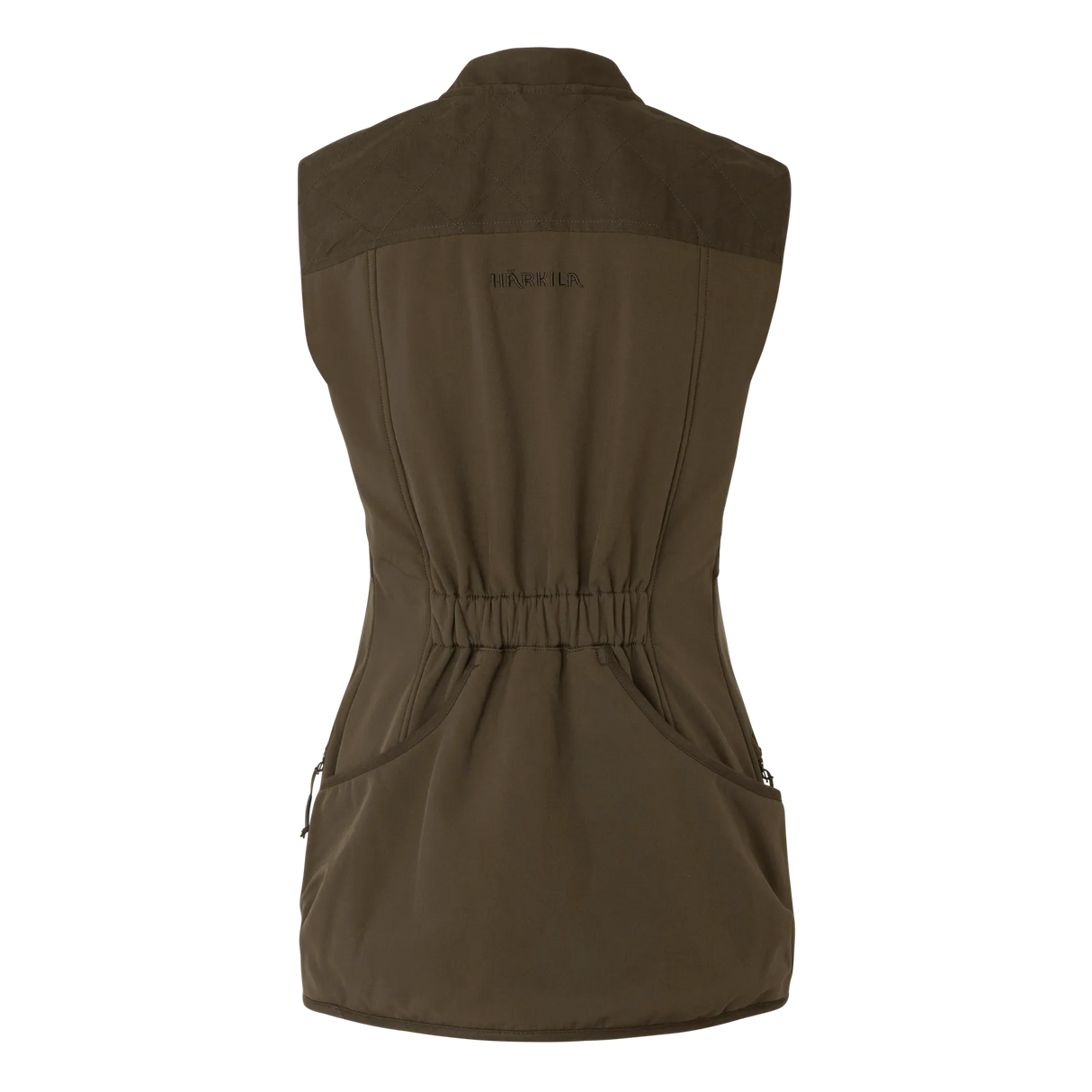 HARKILA Skye Shooting Waistcoat - Womens - Willow Green / Shadow Brown