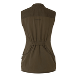 HARKILA Skye Shooting Waistcoat - Womens - Willow Green / Shadow Brown