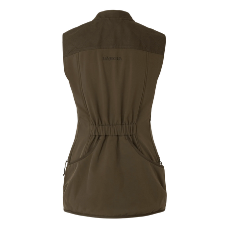 HARKILA Skye Shooting Waistcoat - Womens - Willow Green / Shadow Brown