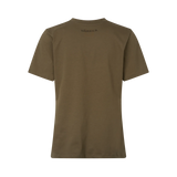 HARKILA Stag Badge T-Shirt - Womens - Beech