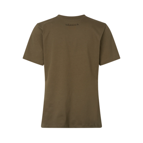 HARKILA Stag Badge T-Shirt - Womens - Beech