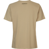 HARKILA Stag Badge T-Shirt - Womens - Sand