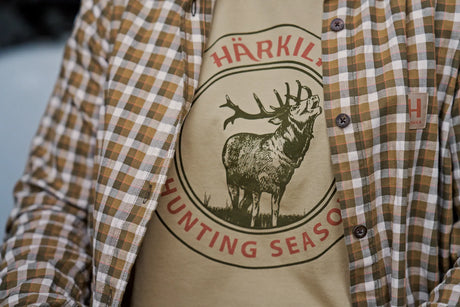 HARKILA Stag Badge T-Shirt - Womens - Sand