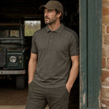 HARKILA Tech Polo Shirt - Mens Arc-Stretch - Willow Green