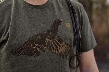 HARKILA Topp T-Shirt - Mens - Forest Night Grouse