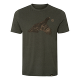 HARKILA Topp T-Shirt - Mens - Forest Night Grouse