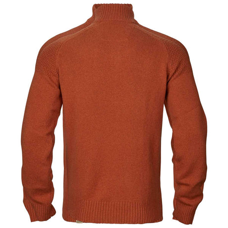 HARKILA Vincent Merino Half Zip Pullover - Mens - Bombay Brown