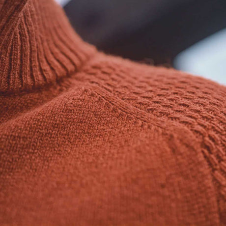 HARKILA Vincent Merino Half Zip Pullover - Mens - Bombay Brown