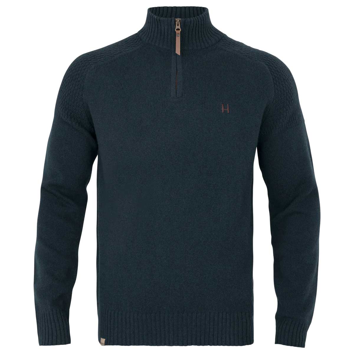HARKILA Vincent Merino Half Zip Pullover - Mens - Dark Navy