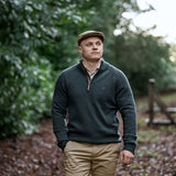 HARKILA Vincent Merino Half Zip Pullover - Mens - Dark Navy
