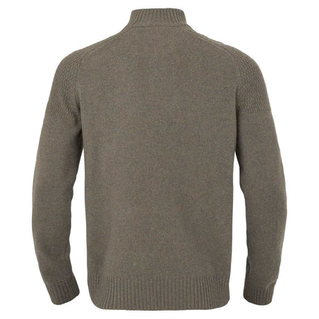 HARKILA Vincent Merino Half Zip Pullover - Mens - Dark Sand