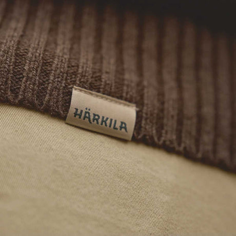 HARKILA Vincent Merino Half Zip Pullover - Mens - Demitasse Brown