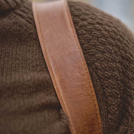 HARKILA Vincent Merino Half Zip Pullover - Mens - Demitasse Brown