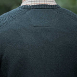 HARKILA Vincent Merino V-Neck Pullover - Mens - Dark Navy