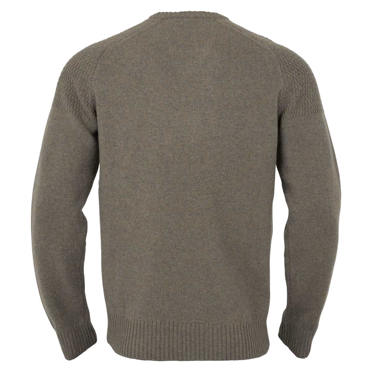 HARKILA Vincent Merino V-Neck Pullover - Mens - Dark Sand