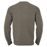 HARKILA Vincent Merino V-Neck Pullover - Mens - Dark Sand