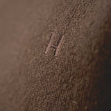 HARKILA Vincent Merino V-Neck Pullover - Mens - Demitasse Brown