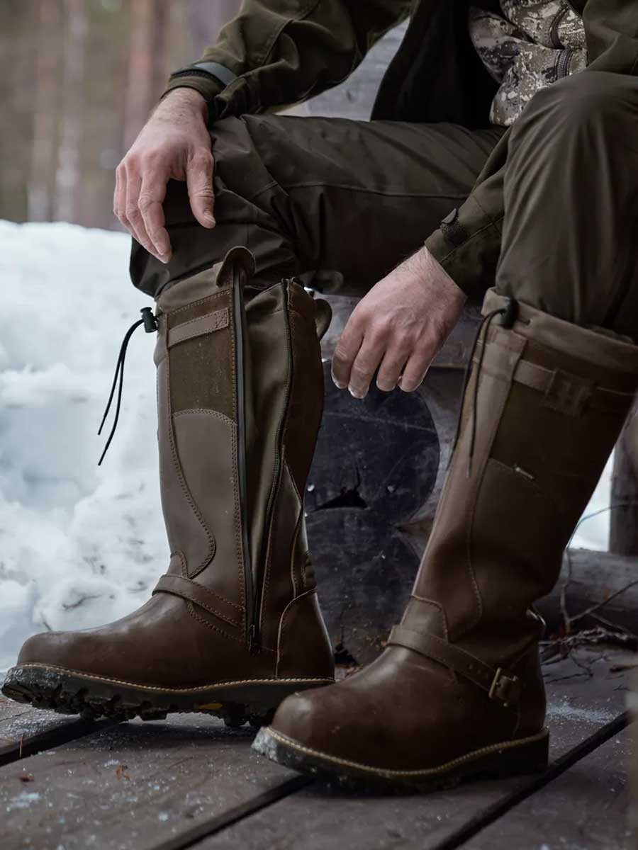 HARKILA Visent 2.0 GTX Boots - Mens - Willow Green / Shadow Brown