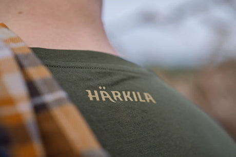 HARKILA Wildboar Logo T-Shirt - Mens - Forest Night