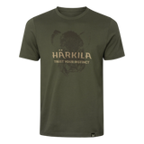 HARKILA Wildboar Logo T-Shirt - Mens - Forest Night