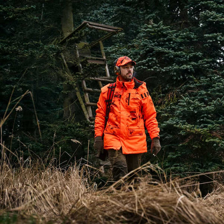 HARKILA Wildboar Pro Blaze HWS Insulated Jacket - Mens - AXIS MSP Orange Camo