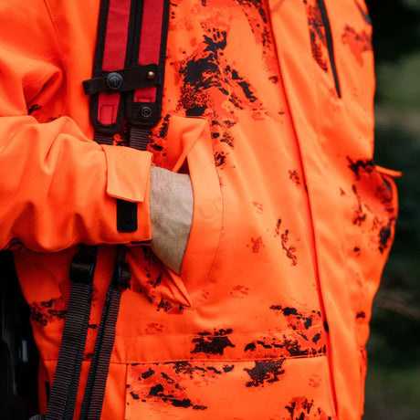 HARKILA Wildboar Pro Blaze HWS Insulated Jacket - Mens - AXIS MSP Orange Camo