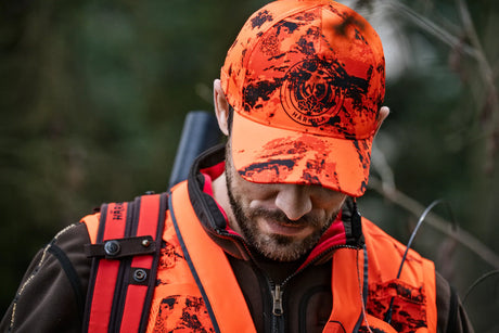 HARKILA Wildboar Pro Blaze Light Cap - AXIS MSP Orange Camo / Shadow Brown