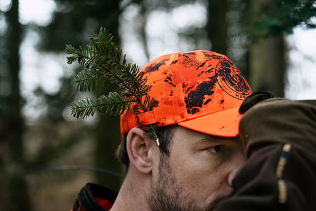 HARKILA Wildboar Pro Blaze Light Cap - AXIS MSP Orange Camo / Shadow Brown