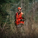HARKILA Wildboar Pro Blaze Waistcoat - Mens - AXIS MSP Orange Camo