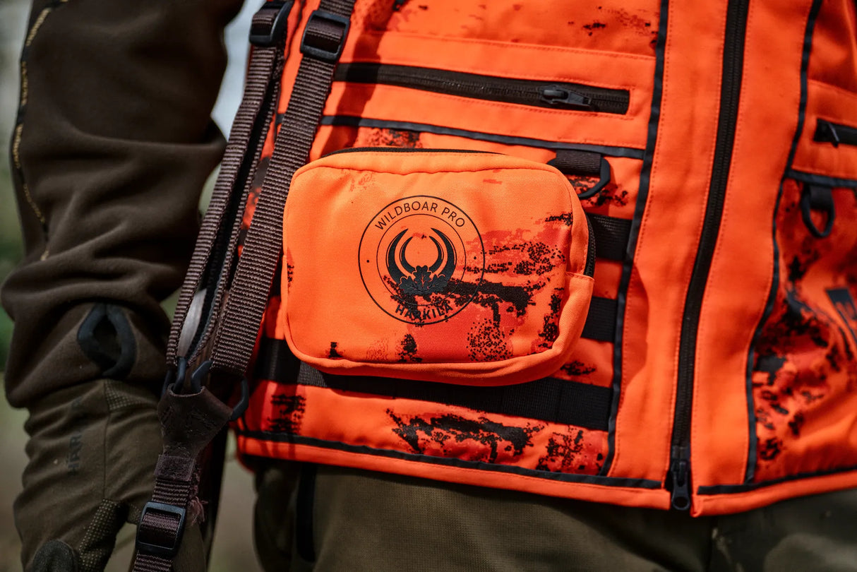 HARKILA Wildboar Pro Blaze Waistcoat - Mens - AXIS MSP Orange Camo