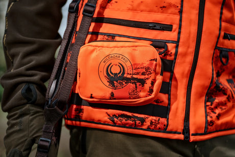 HARKILA Wildboar Pro Blaze Waistcoat - Mens - AXIS MSP Orange Camo