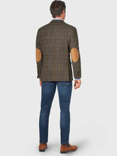 Load image into Gallery viewer, HARRIS TWEED Sumburgh Jacket - Mens - Mid-Brown with Check
