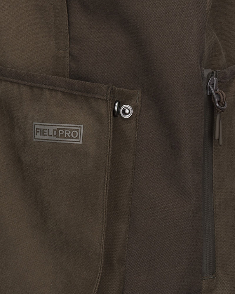 HOGGS OF FIFE Ardross Pro Field Gilet - Mens - Green