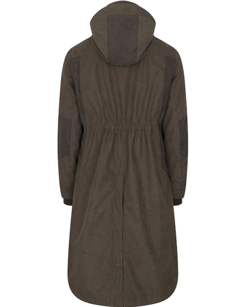 HOGGS OF FIFE Ardross Pro Long Riding Coat - Womens - Dark Olive