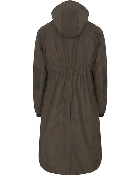 HOGGS OF FIFE Ardross Pro Long Riding Coat - Womens - Dark Olive
