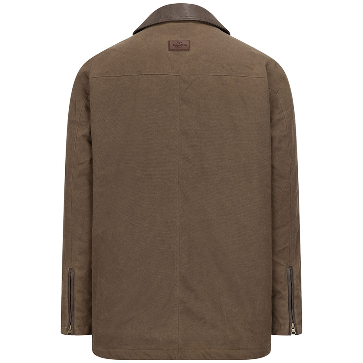 HOGGS OF FIFE Balerno Waxed Canvas Barn Coat - Men's - Rock