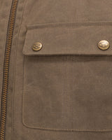 HOGGS OF FIFE Balfour Waxed Canvas Gilet - Mens - Rock