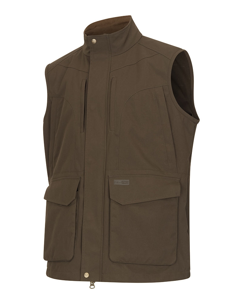 HOGGS OF FIFE Ballater Waterproof Field Waistcoat - Mens - Green