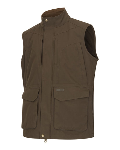 HOGGS OF FIFE Ballater Waterproof Field Waistcoat - Mens - Green