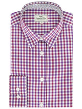 HOGGS OF FIFE Becky II Cotton Shirt - Women's - Pink/Blue