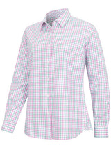 HOGGS OF FIFE Becky II Cotton Shirt - Women's - Seafoam/Candy