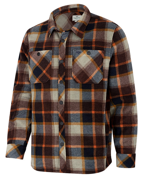 HOGGS OF FIFE Brucefield Fleece Shacket – Men's