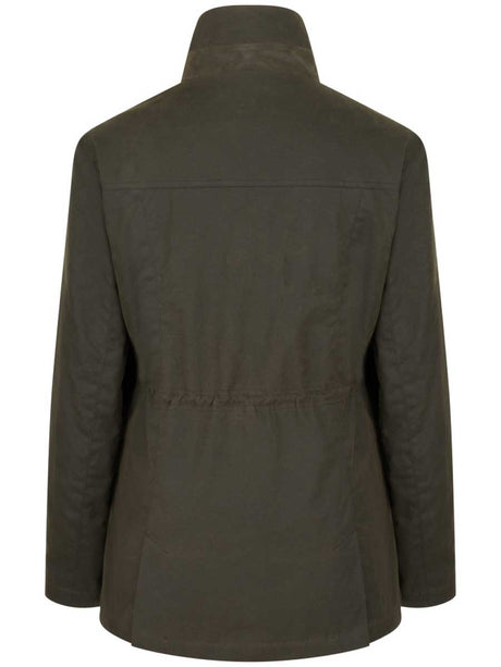 HOGGS OF FIFE Caledonia Waxed Jacket - Womens - Antique Olive