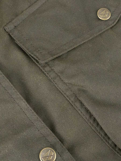 HOGGS OF FIFE Caledonia Waxed Jacket - Womens - Antique Olive