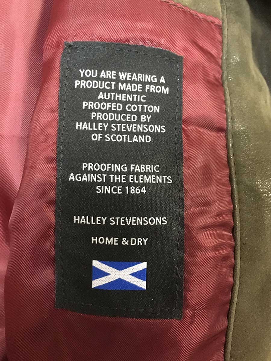 HOGGS OF FIFE Caledonia Waxed Jacket - Womens - Antique Olive