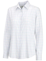 HOGGS OF FIFE Callie Twill Shirt - Women's - White/Pink/Blue