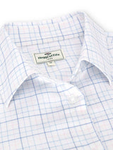 HOGGS OF FIFE Callie Twill Shirt - Women's - White/Pink/Blue