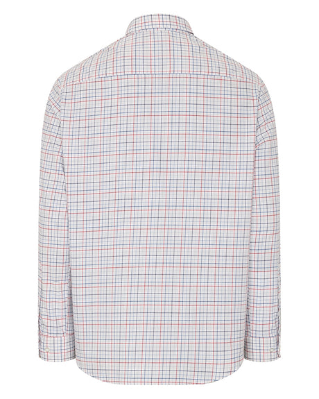 HOGGS OF FIFE Callum Country Check Shirt - Mens - Red/Blue