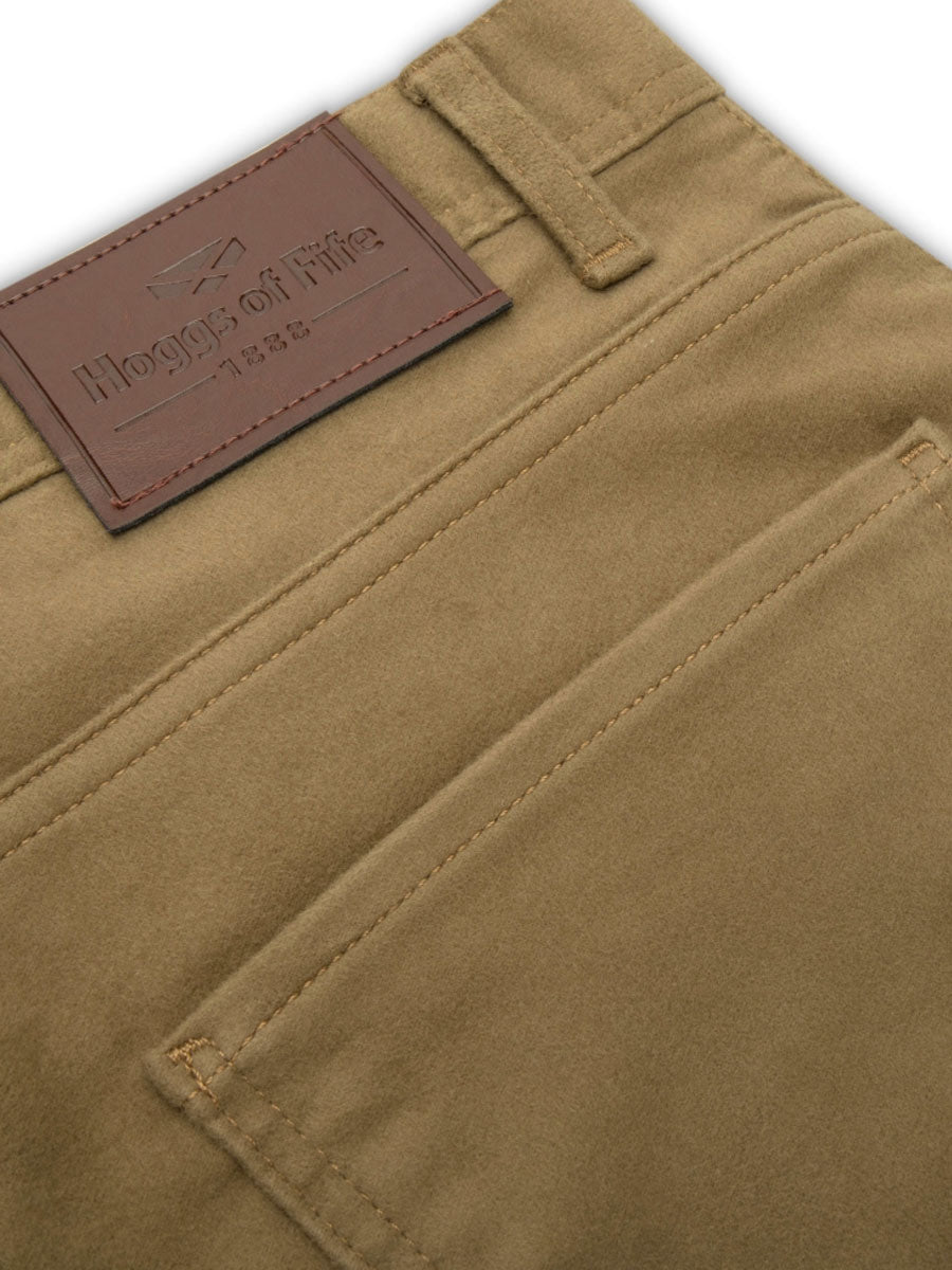 HOGGS OF FIFE Carrick Technical Stretch Moleskin Jeans - Mens - Dried Moss